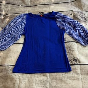VINCE CAMUTO Puffer Sleeve Top